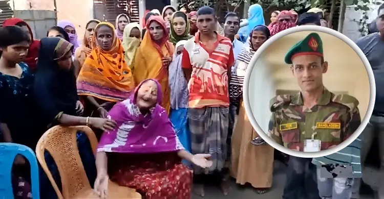 শান্তিরক্ষা মিশনে হামলায় নিহত সবুজের বাড়িতে শোকের মাতম