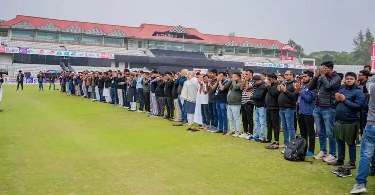 সিলেট স্টেডিয়ামে খালেদা জিয়ার জন্য দোয়া
