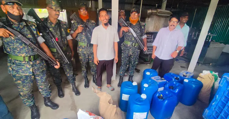 কেমিক্যাল মিশিয়ে জুস-এডিবেল জেলি তৈরি, লাখ টাকা জরিমানা
