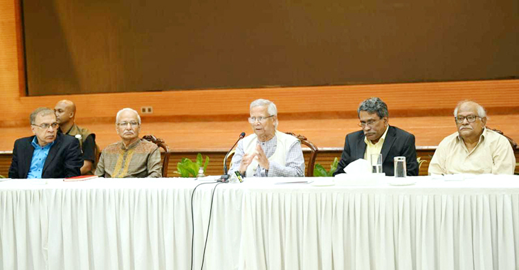 Yunus leads second round of talks with political parties