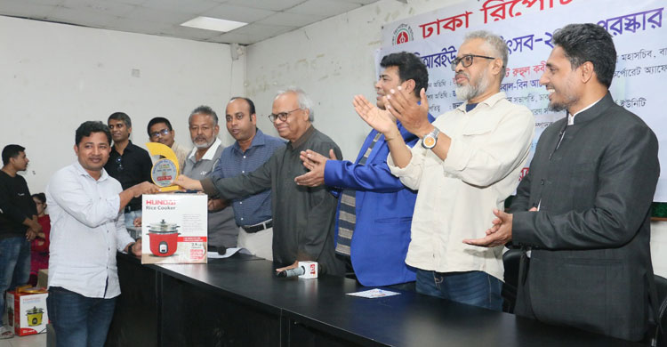 ডিআরইউ ক্রীড়া উৎসবে ৪ পুরস্কার পেলেন জাগো নিউজের সাঈদ শিপন