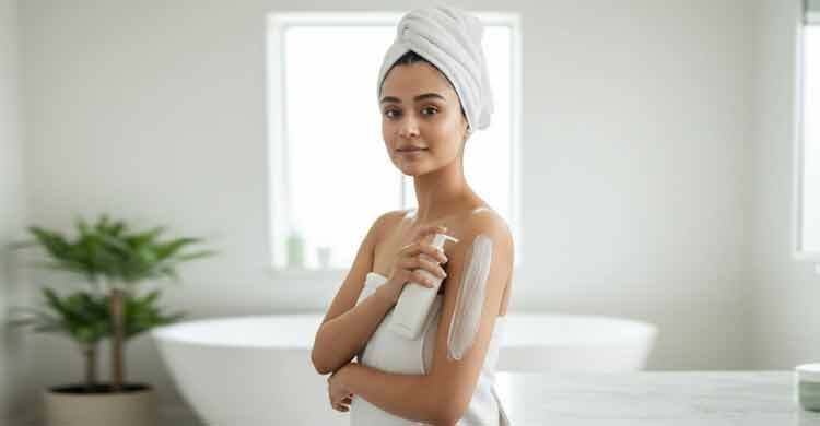 শুষ্ক ত্বক দূরে রাখতে গোসলের পর এই অভ্যাস বদলান