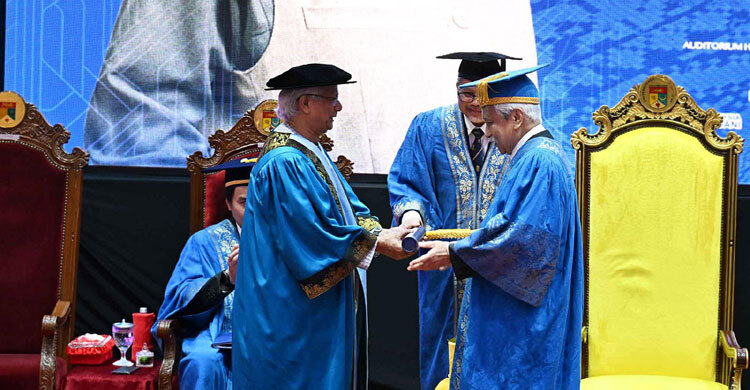 Malaysian university awards honorary doctorate to Yunus