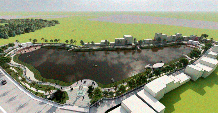 হাতিরঝিলের চেয়েও নান্দনিক-সবুজ হবে ধোলাইখাল জলাধার: তাপস