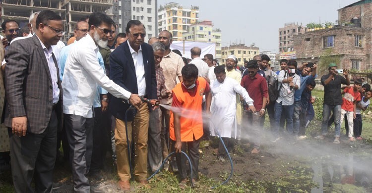 দক্ষিণ সিটিতে মশক নিধনে মাসব্যাপী ক্রাশ প্রোগ্রাম শুরু