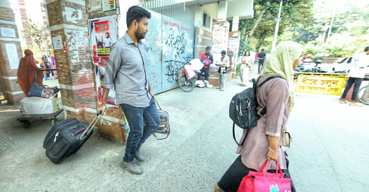 ভূমিকম্পের পর হলে থাকতে বেশ ট্রমা ফিল হচ্ছিল