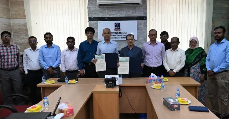 উচ্চশিক্ষা ও গবেষণায় ডিজিটাল সহযোগিতা বাড়াতে ঢাবি-বিডিরেন চুক্তি