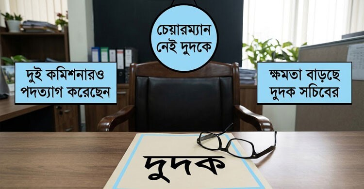 চেয়ারম্যানের চেয়ার ফাঁকা, সচিবের ক্ষমতা বাড়িয়ে দুদক আইনে আসছে সংশোধন