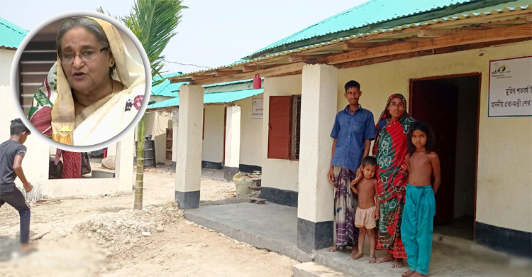 ২২ হাজার ভূমিহীন পরিবার পেলো নতুন ঘর