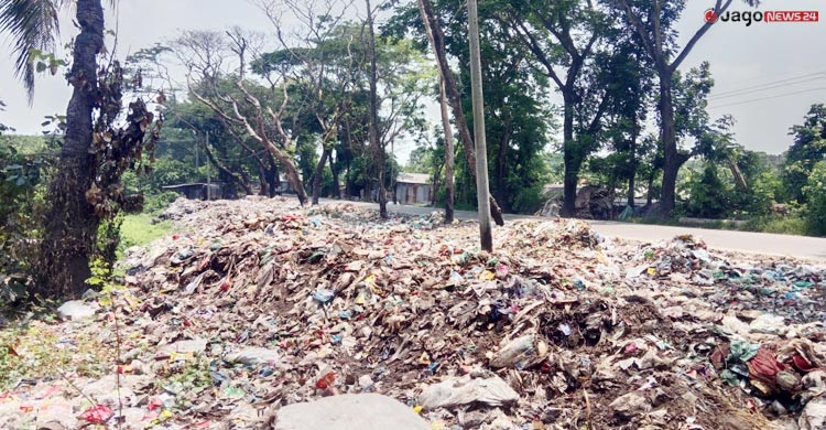 বর্জ্য ফেলার জায়গা নেই, বাতাসে ছড়াচ্ছে বিষ