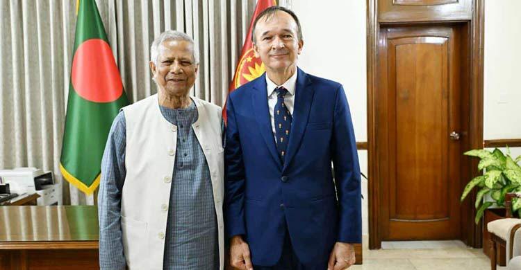 প্রধান উপদেষ্টার সঙ্গে ডাচ রাষ্ট্রদূতের বিদায়ী সাক্ষাৎ