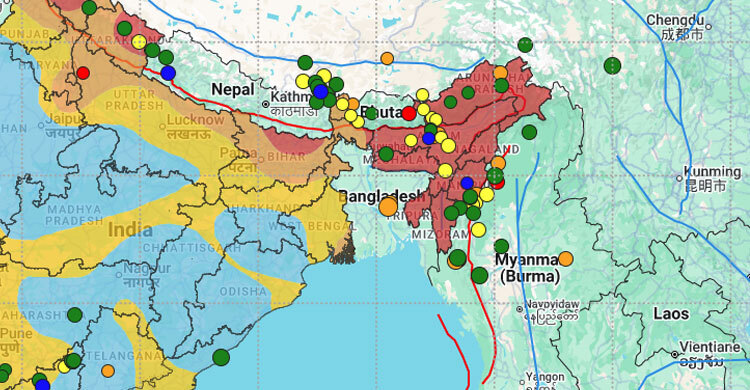 বিশ্বে প্রতিদিন কতবার ভূমিকম্প হয়?