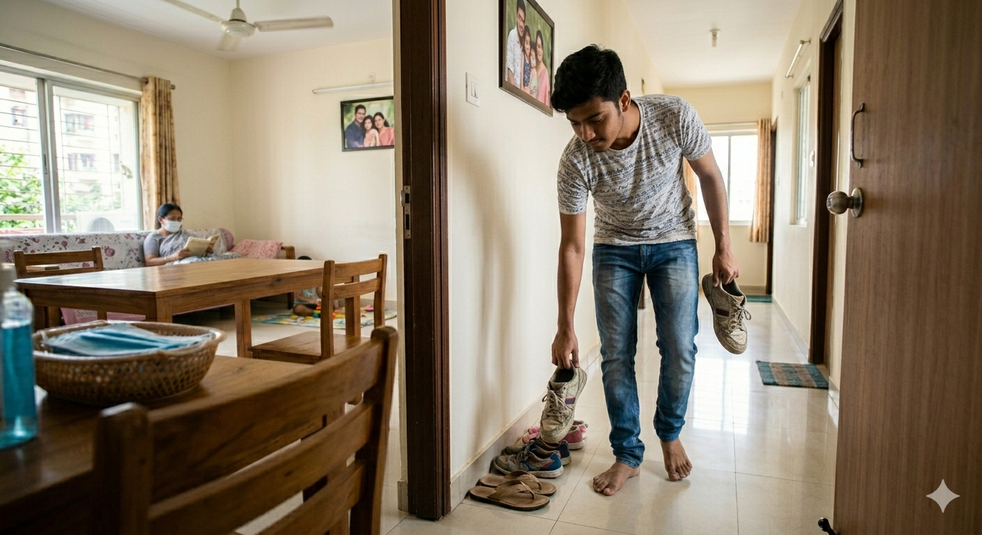 সংক্রমণের সময় ঘর জীবাণুমুক্ত রাখার সহজ উপায়