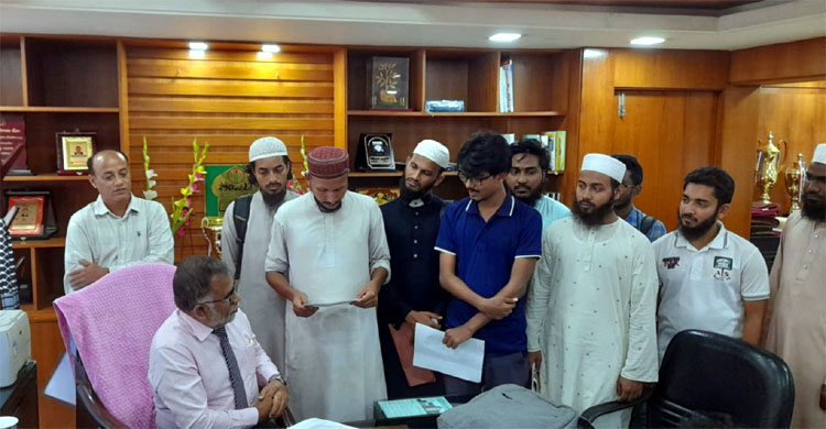 ইকসু গঠনসহ ১০ দাবিতে ছাত্র আন্দোলনের স্মারকলিপি