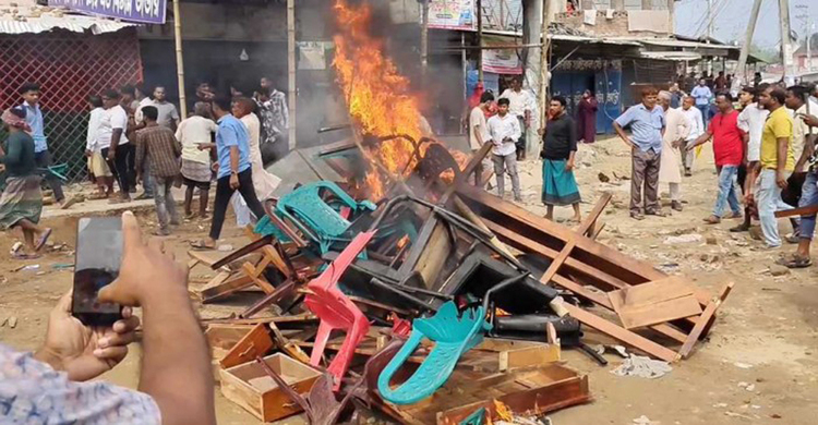 দুই গ্রুপের সংঘর্ষে উত্তপ্ত ফরিদপুর