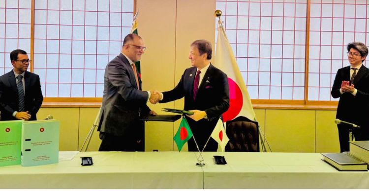 বাংলাদেশ-জাপান অর্থনৈতিক অংশীদারত্ব চুক্তি স্বাক্ষরিত