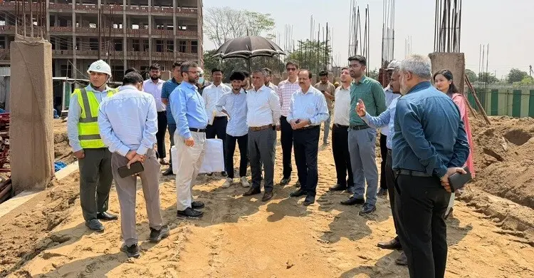 সিলেটে উন্নয়নকাজ পরিদর্শনে ইইডির প্রধান প্রকৌশলী