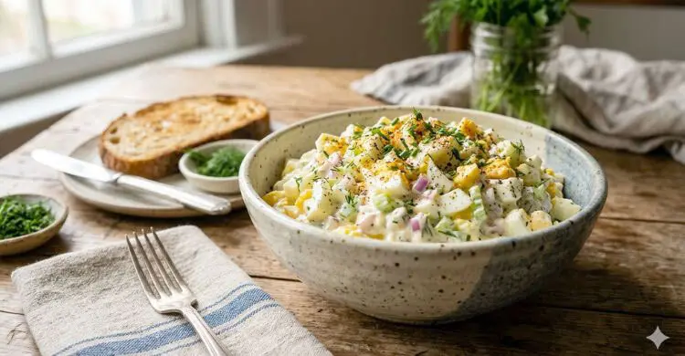 দুপুরে শর্করা কমাতে খান পুষ্টিকর এগ সালাদ