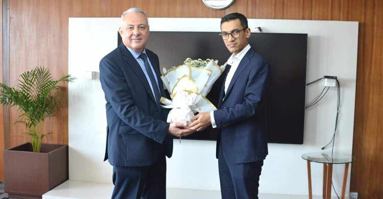 Egyptian envoy meets BIDA boss, discuss investments