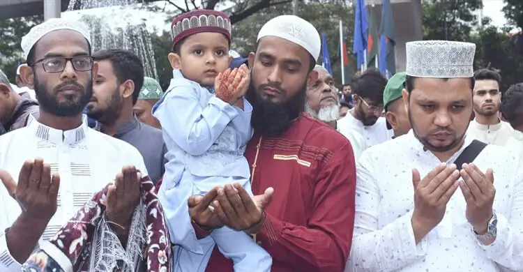 ইরান-ফিলিস্তিনে আগ্রাসন বন্ধসহ মুসলিম বিশ্বের শান্তি কামনা