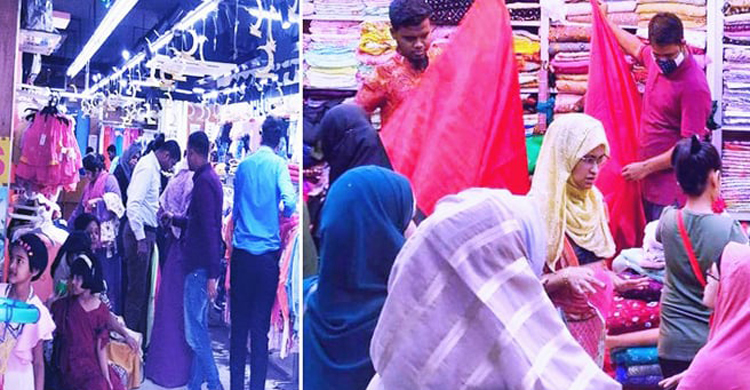Record sales of Eid items in Rangpur markets