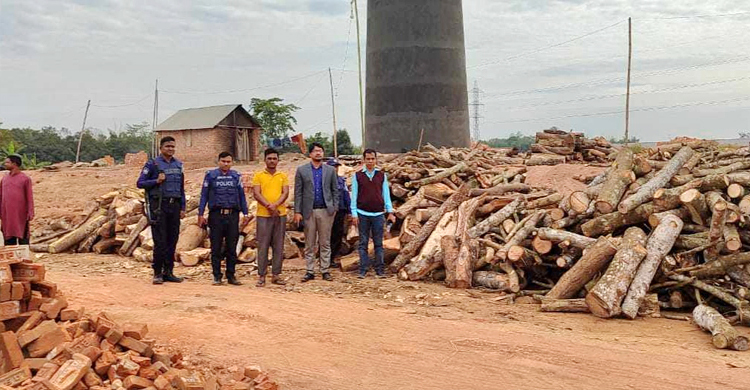 খাগড়াছড়িতে দুই ইটভাটাকে লাখ টাকা জরিমানা