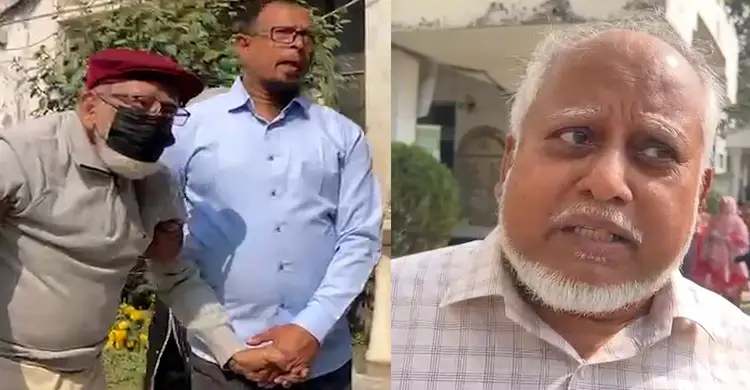 দীর্ঘ সময় অপেক্ষা করেও ভোট দিতে পারলেন না উত্তরার বাসিন্দা বদরুল হক