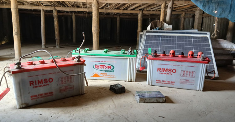 সৌর বিদ্যুৎ নিয়ে ভোগান্তিতে চরাঞ্চলের বাসিন্দারা