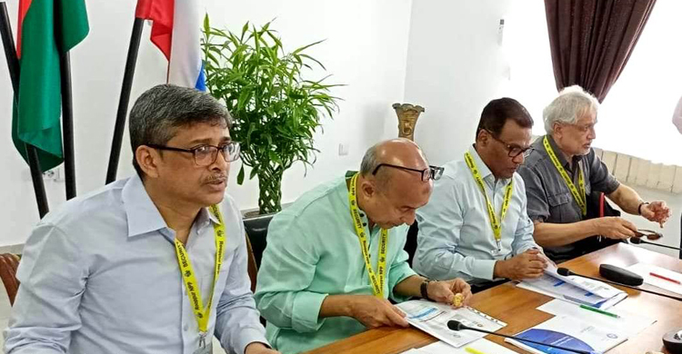 রূপপুর প্রকল্পের অগ্রগতি পরিদর্শন করলেন জ্বালানি উপদেষ্টা