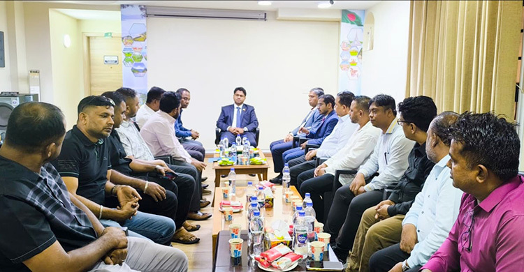 মালদ্বীপ প্রবাসীদের সমস্যা সমাধানে হাইকমিশনে বিএনপি নেতারা