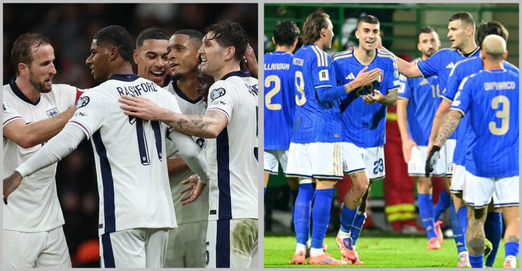 সাতে সাত ইংল্যান্ডের, শেষ মুহূর্তে জয় ইতালির