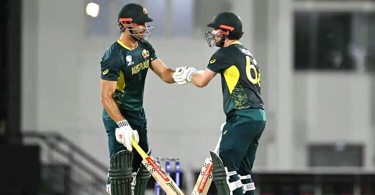 Australia sink brave Scots at T20 World Cup, England advance