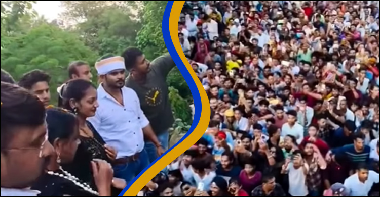 ভাইরাল সেই মোনালিসাকে দেখতে মানুষের ঢল