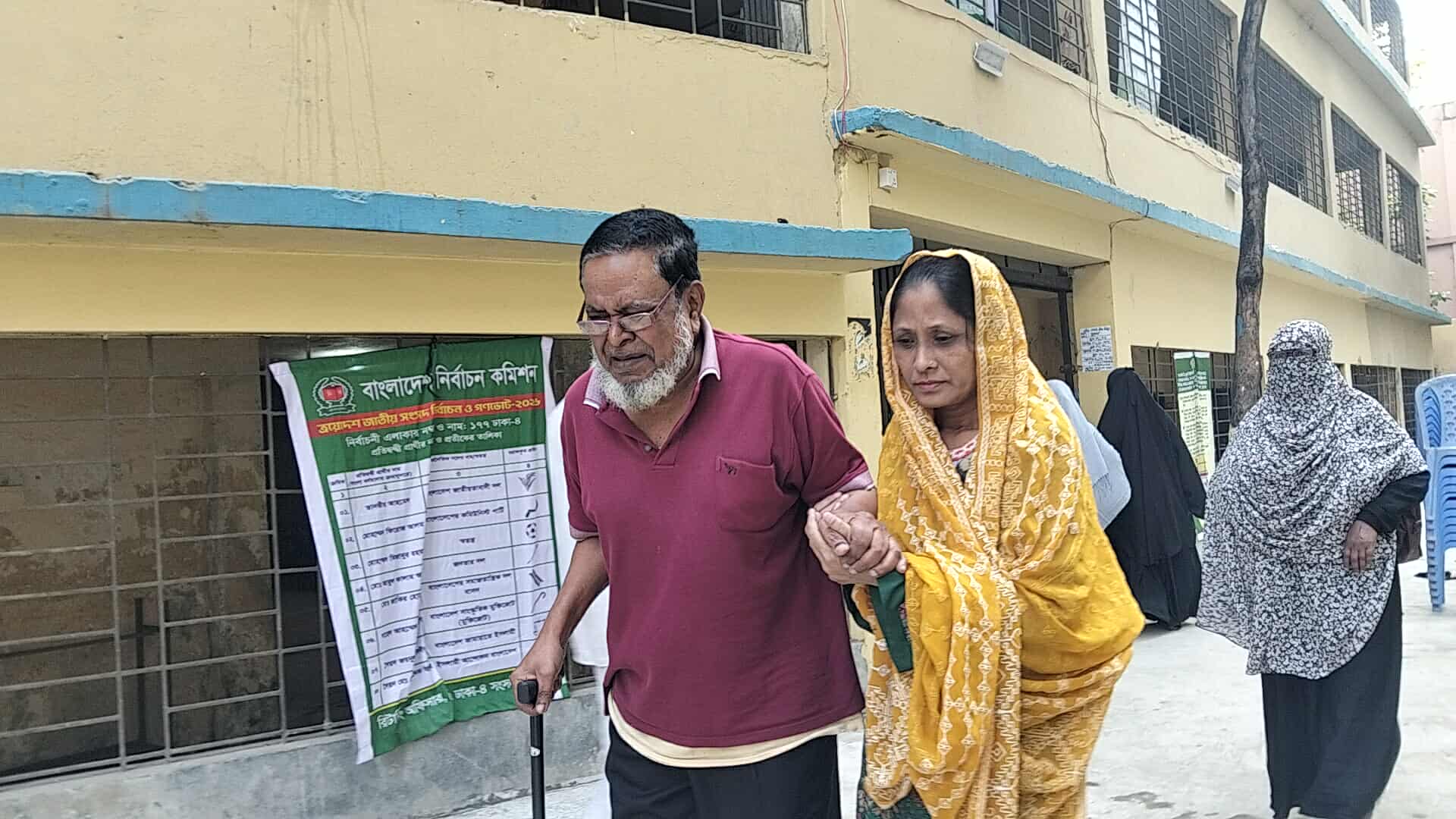 রইস নগর এলাকার বাসিন্দা ৭২ বছর বয়সী তাজ মুহাম্মদ