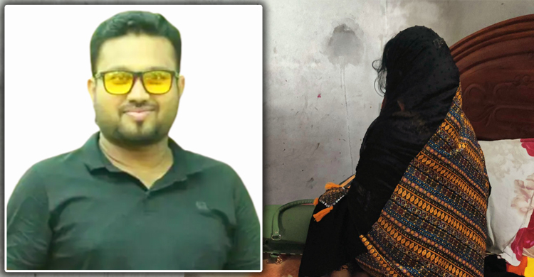 স্বামীকে তালাক দিয়ে প্রেমিকের বাড়িতে অনশন