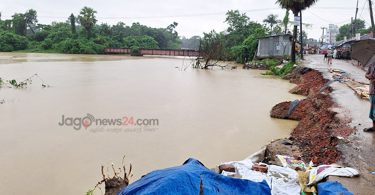 সারেনি পুরোনো ক্ষত, বন্যায় ফের জর্জরিত পরশুরাম