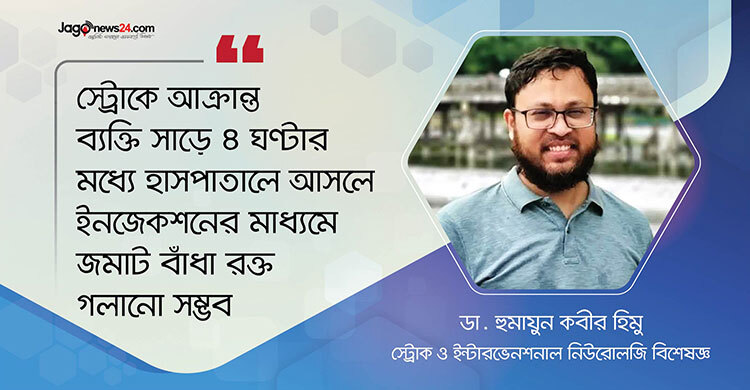 স্ট্রোকের মৃত্যুঝুঁকি কমায় মেকানিক্যাল থ্রোম্বেক্টমি