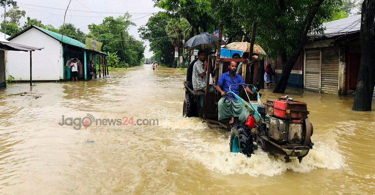 সারেনি পুরোনো ক্ষত, বন্যায় ফের জর্জরিত পরশুরাম