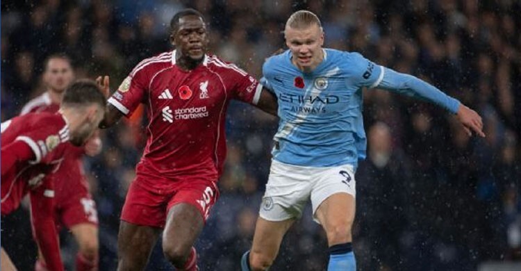 কোয়ার্টার ফাইনালে সিটির প্রতিপক্ষ লিভারপুল