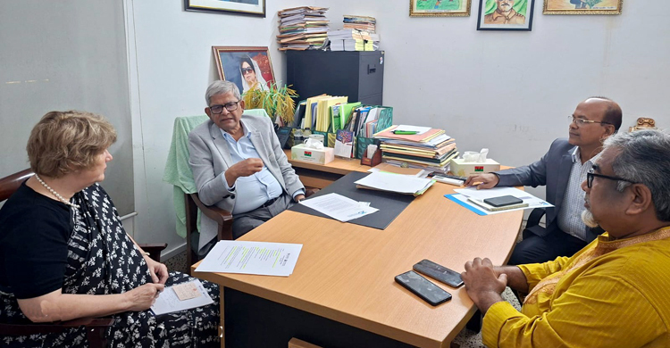 বিএনপি মহাসচিবের সঙ্গে ক্যাথেরিন সিছিলের সৌজন্য সাক্ষাৎ
