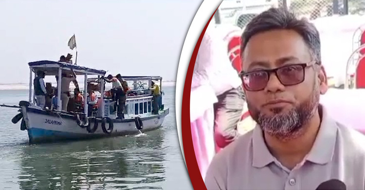 পানিবণ্টন চুক্তি বাস্তবায়ন হচ্ছে, ফারাক্কা পরিদর্শন শেষে আবুল হোসেন