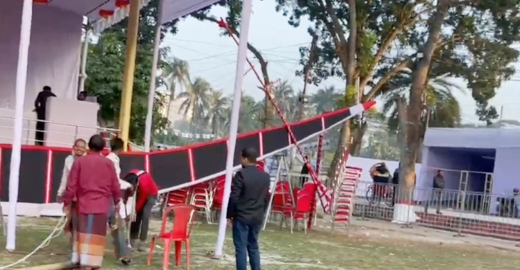 প্রধানমন্ত্রীর জনসভা ঘিরে ফরিদপুরে উৎসবের আমেজ