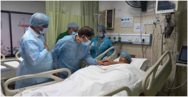 অসুস্থ ফরিদা পারভীনকে দেখতে গেলেন মির্জা ফখরুল