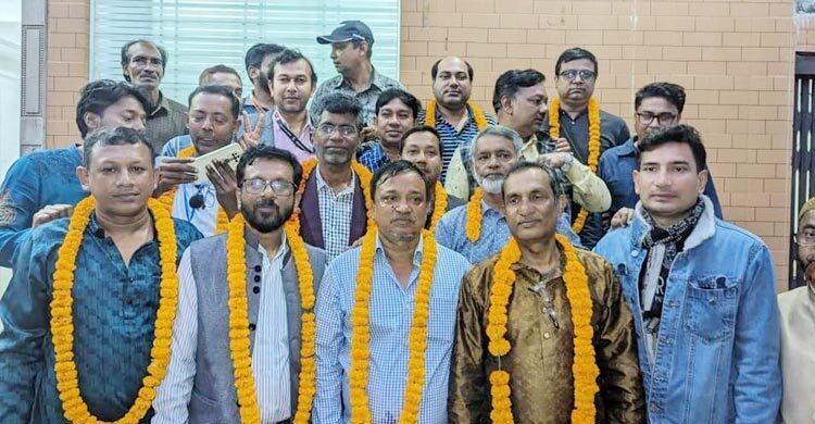 ফরিদপুর প্রেস ক্লাবের সভাপতি কবির, সম্পাদক পিকুল