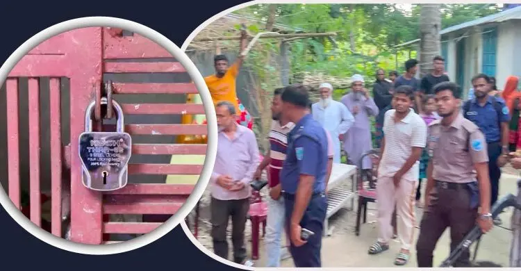 প্রবাসীর বাড়িতে ভাঙচুর-তালা, পুলিশের হস্তক্ষেপে উদ্ধার