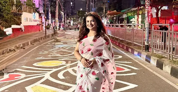 মন খারাপ নিয়ে বৈশাখ উদযাপন করলেন শবনম ফারিয়া