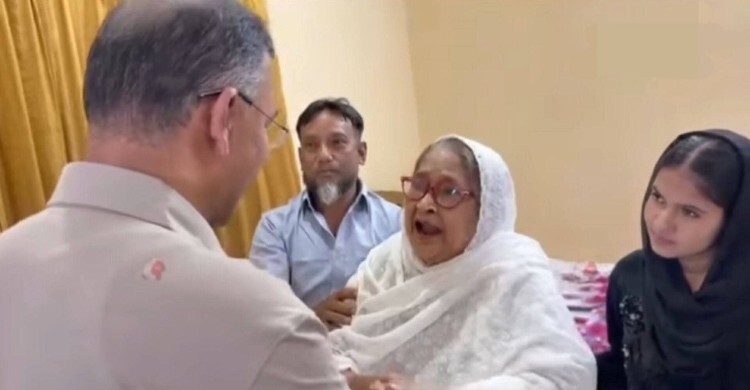 সাবেক এমপি খালেদা রাব্বানীকে দেখতে বাসায় গেলেন প্রধানমন্ত্রী