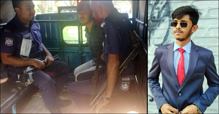 নিষিদ্ধ ছাত্রলীগ নেতাকে ধরে পুলিশে দিলো ছাত্রদল