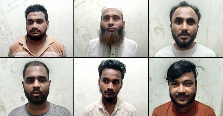 খিলগাঁওয়ে আওয়ামী লীগ-অঙ্গসংগঠনের ৬ নেতাকর্মী গ্রেফতার