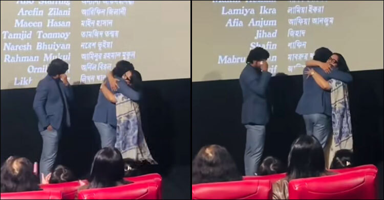 বিদেশের মাটিতে সৌম্য-দিব্যকে জড়িয়ে কাঁদলেন খুশি ও বৃন্দাবন দাস